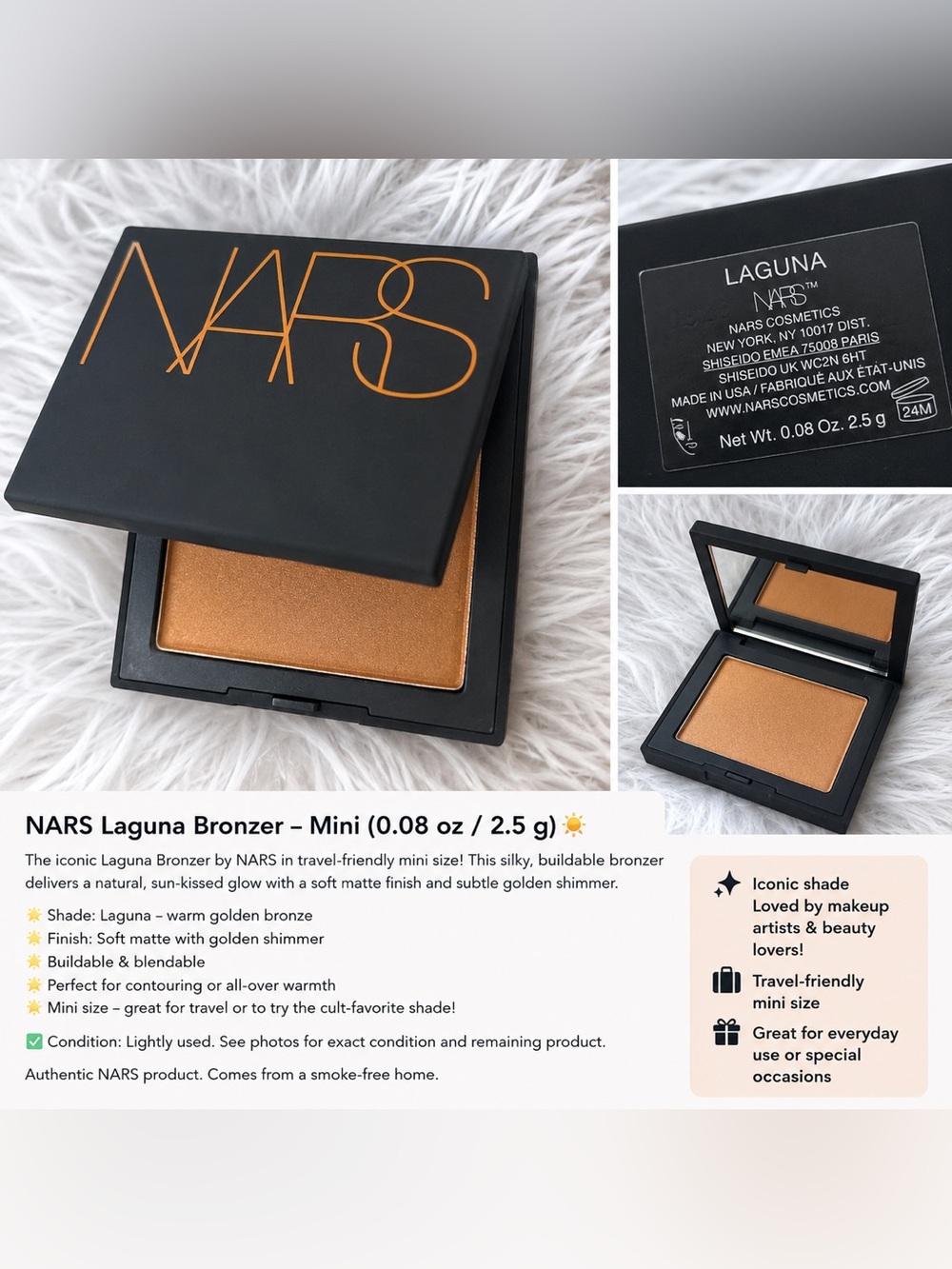 Nars laguna bronze